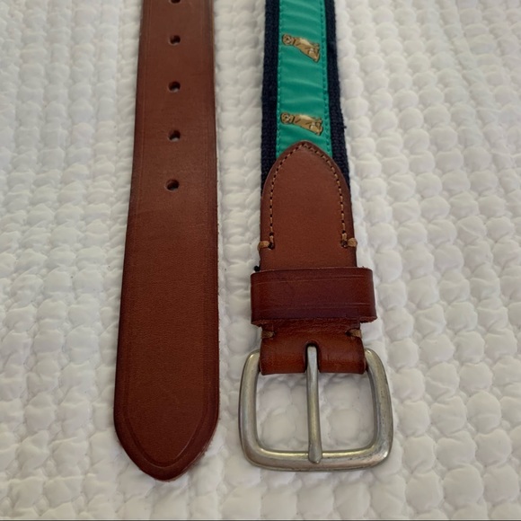 (NWOT) J.Crew leather/cotton belt - Picture 5 of 5